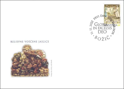 BOŽIČ - RELIEFNE VOŠČENE JASLICE